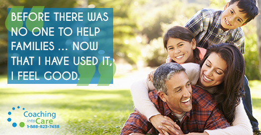 Before there was no one to help families… Now that I have used it, I feel good.